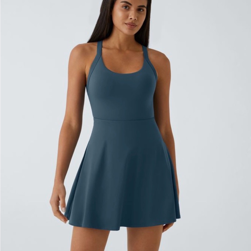 HALARA Women's Mini Dress in Teal